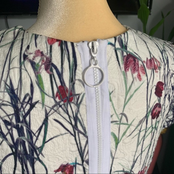 Anthropologie | Anthro Sam & Lavi Jacquard Bijou Floral Dress Size: S - Picture 7 of 10